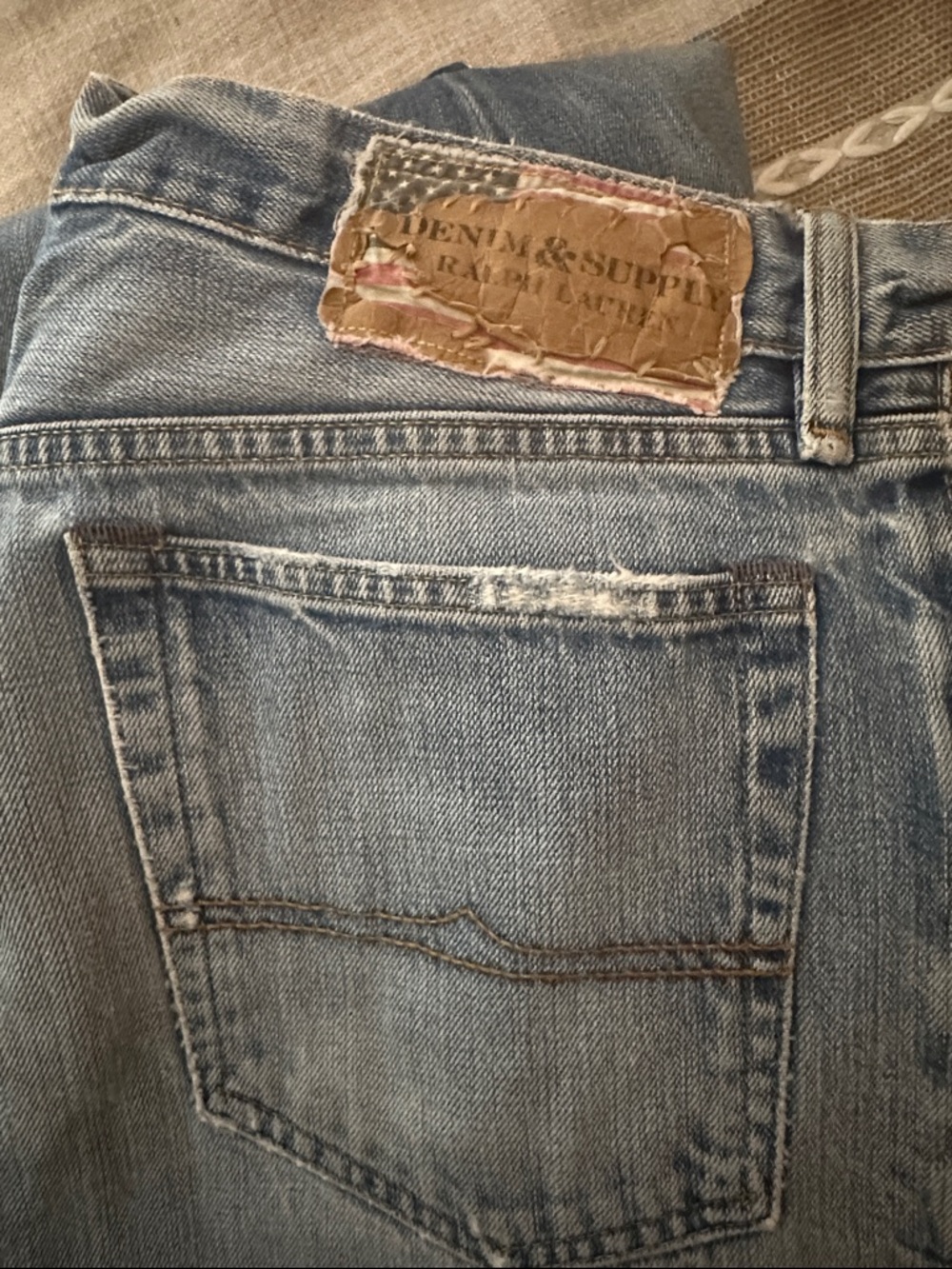 Denim & Supply Ralph Lauren Light Blue Men's Relaxed Jeans size 33/34